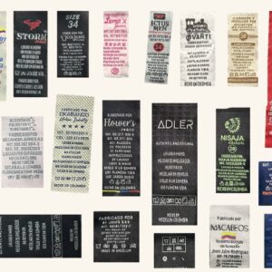 marquillas para ropa